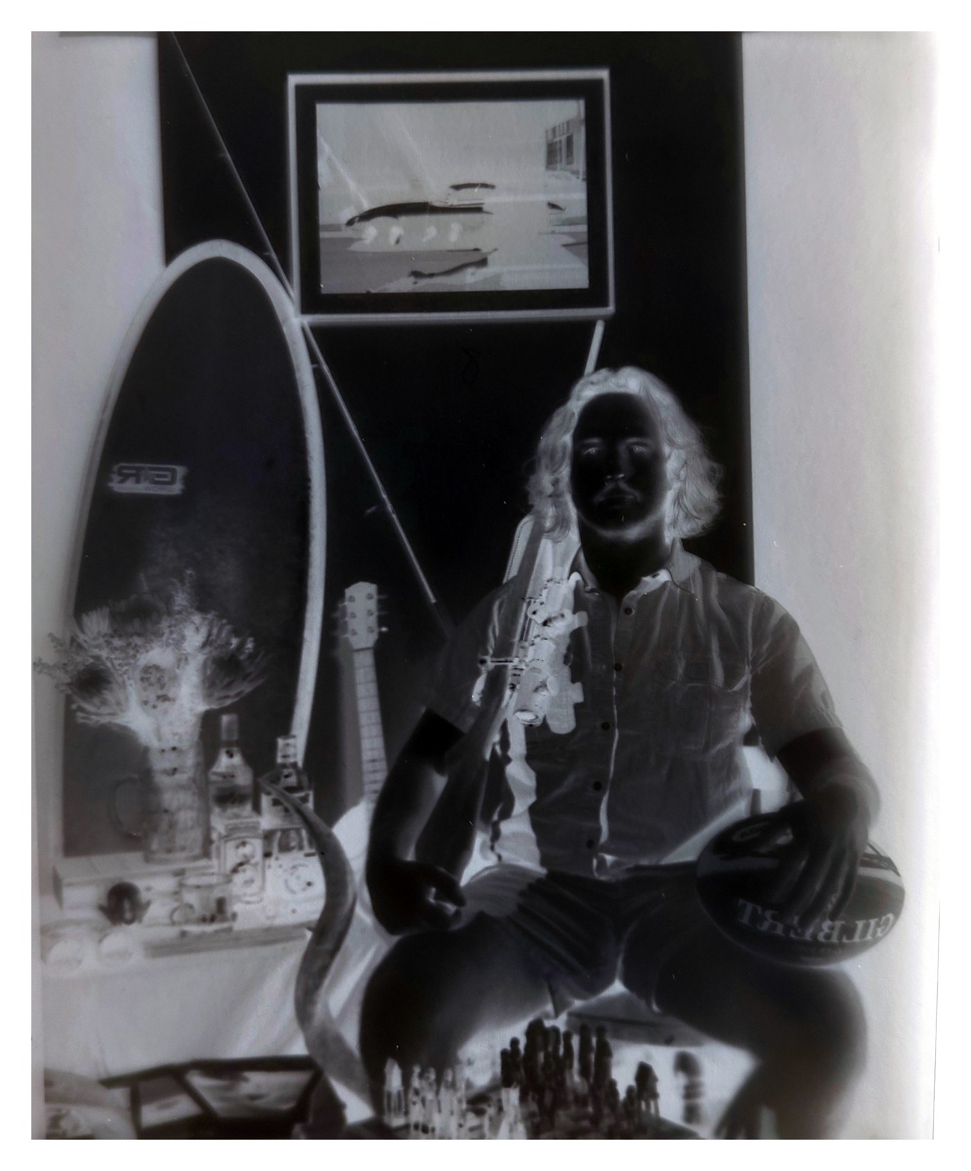 A second 4x5 portrait negative, shot on Retropan 320